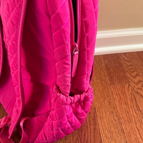 Pink Quilted Backpack - Picture 4 of 5